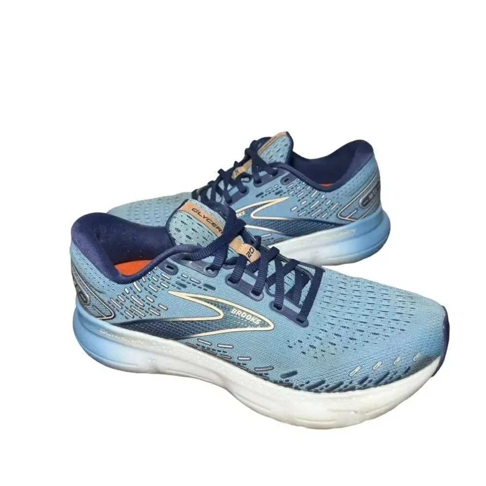 Brooks Women's Blue glycerin 20 athletic shoes size 9